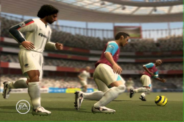 Скриншот из игры FIFA 07