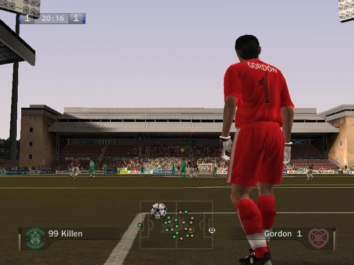 Скриншот из игры FIFA 07