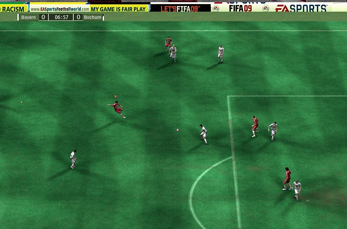 Скриншот из игры FIFA 2009
