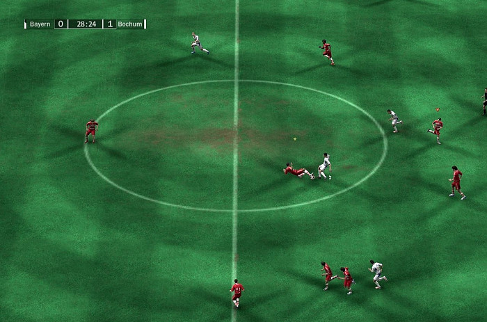Скриншот из игры FIFA 2009