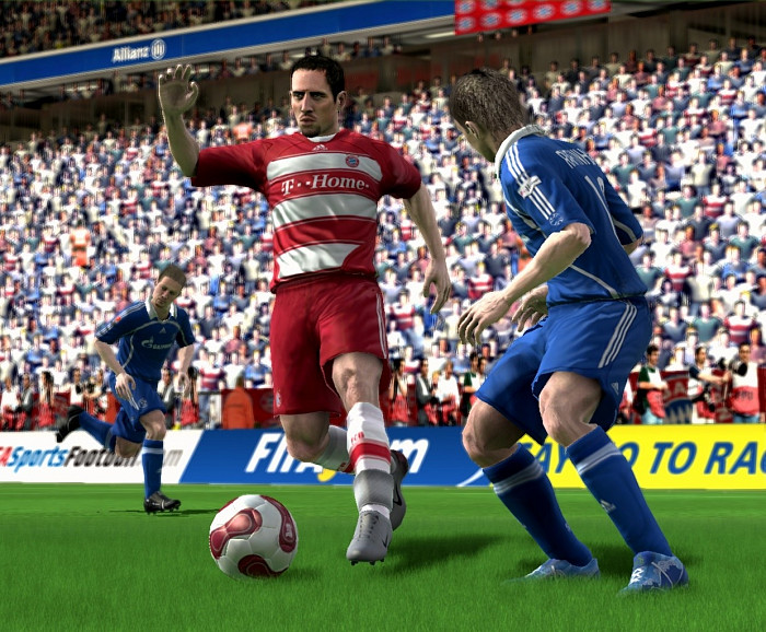 Скриншот из игры FIFA 2009