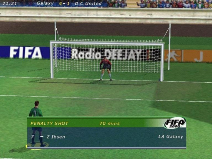 Скриншот из игры FIFA 2000: Major League Soccer