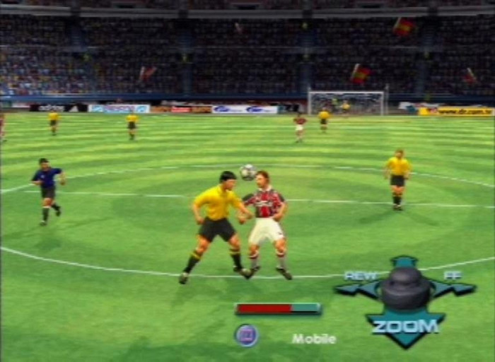 Скриншот из игры FIFA 2001