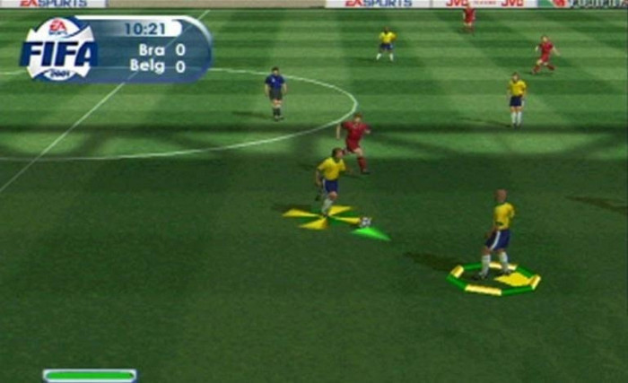 Скриншот из игры FIFA 2001