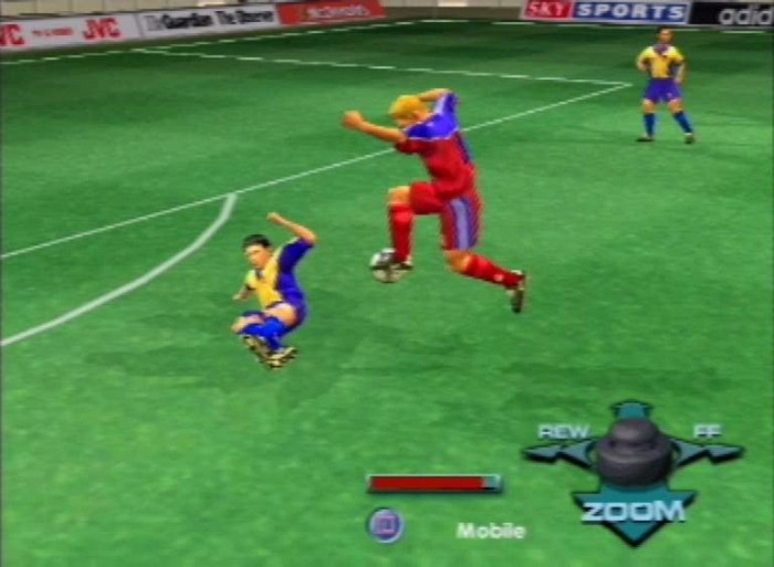 Скриншот из игры FIFA 2001