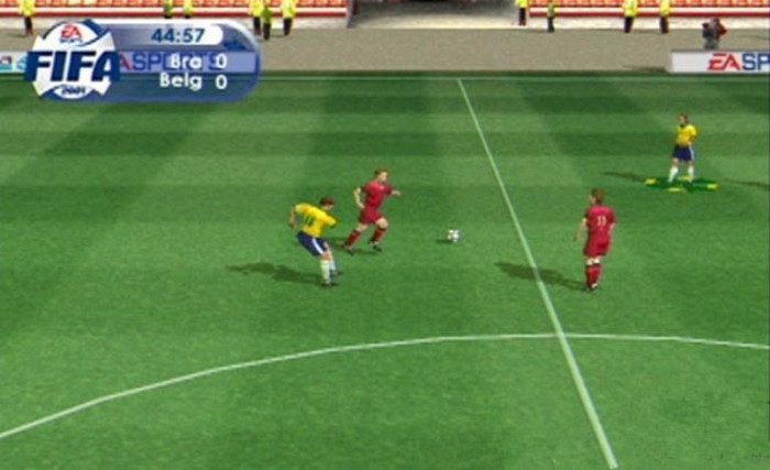 Скриншот из игры FIFA 2001