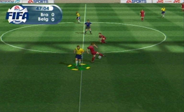 Скриншот из игры FIFA 2001