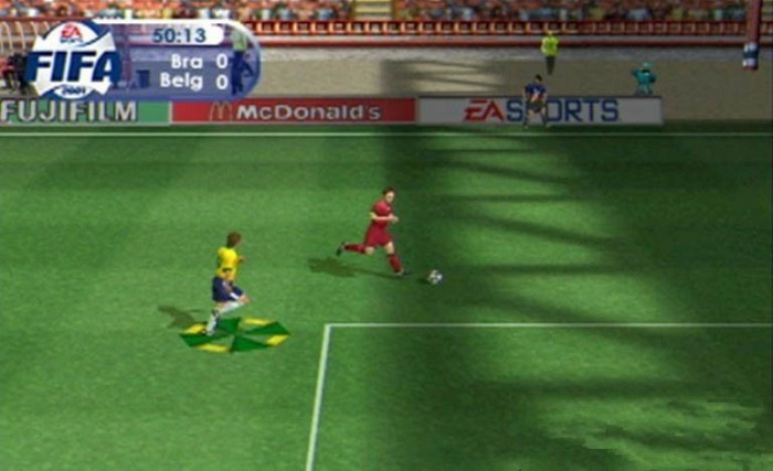 Скриншот из игры FIFA 2001