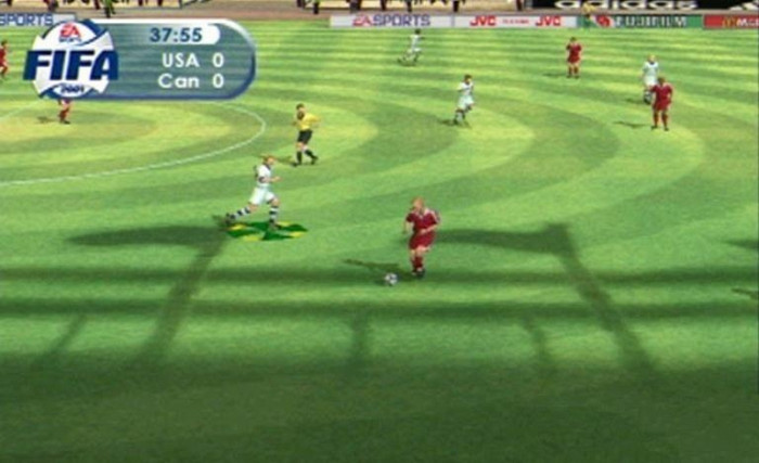 Скриншот из игры FIFA 2001