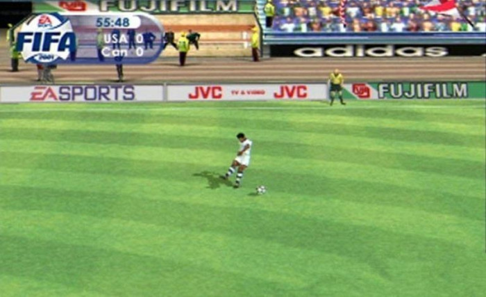 Скриншот из игры FIFA 2001