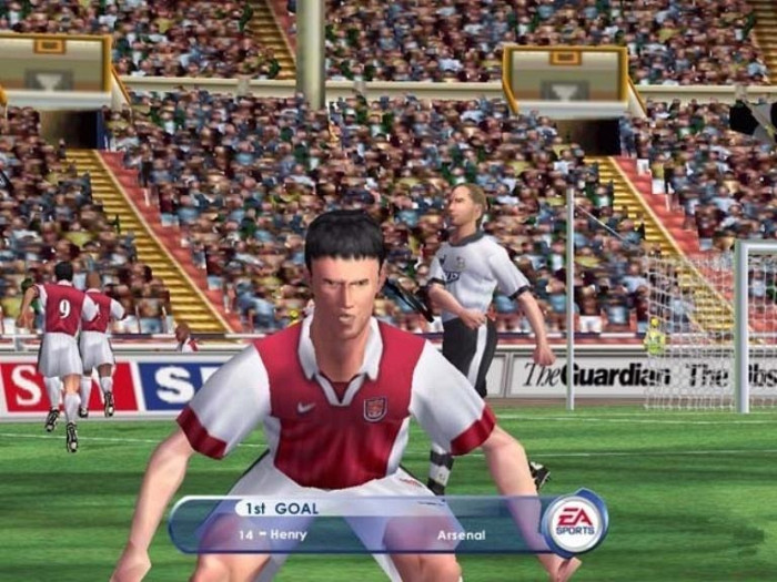 Скриншот из игры FIFA 2001