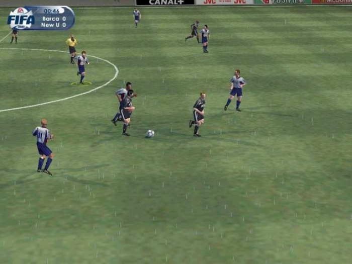 Скриншот из игры FIFA 2001
