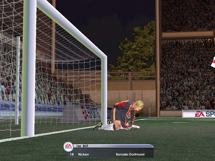 Скриншот из игры FIFA 2002