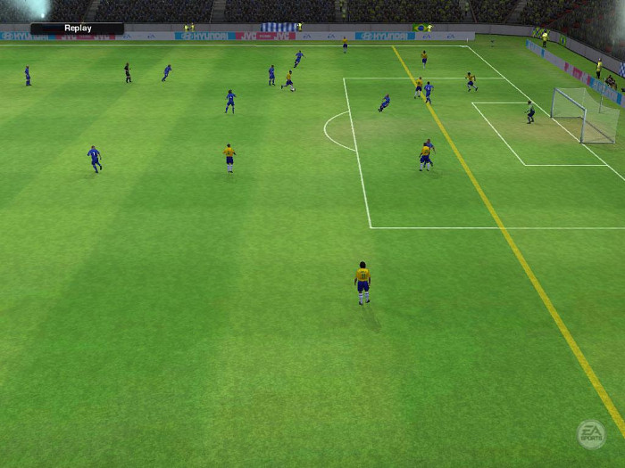Скриншот из игры FIFA 2003
