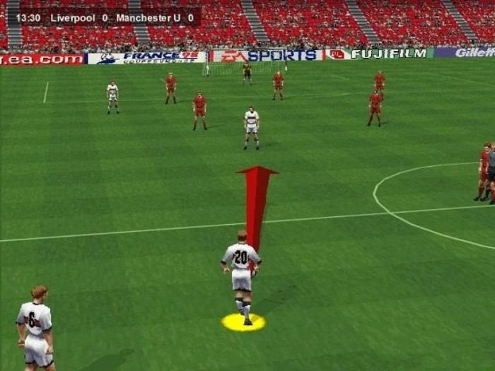 Скриншот из игры FIFA 98: Road to World Cup