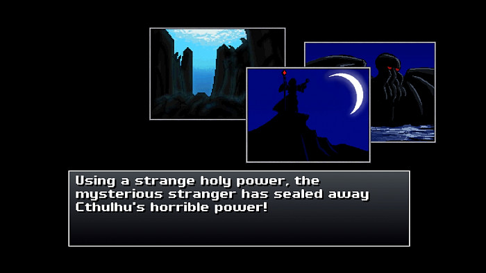 Скриншот из игры Cthulhu Saves the World