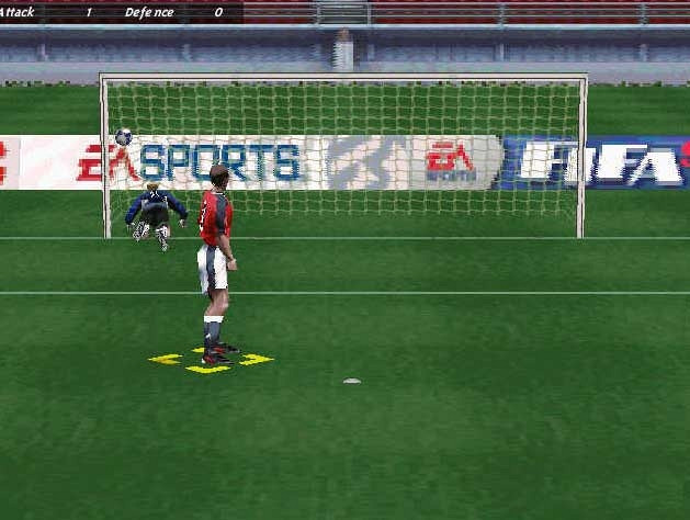 Скриншот из игры FIFA 99