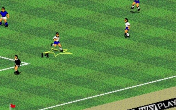 Скриншот из игры FIFA International Soccer