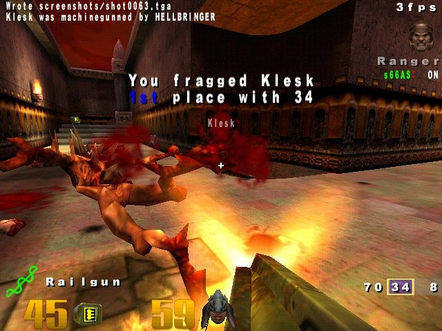 Скриншот из игры Quake 3 Arena