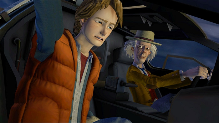 Скриншот из игры Back to the Future: The Game Episode 5. OUTATIME