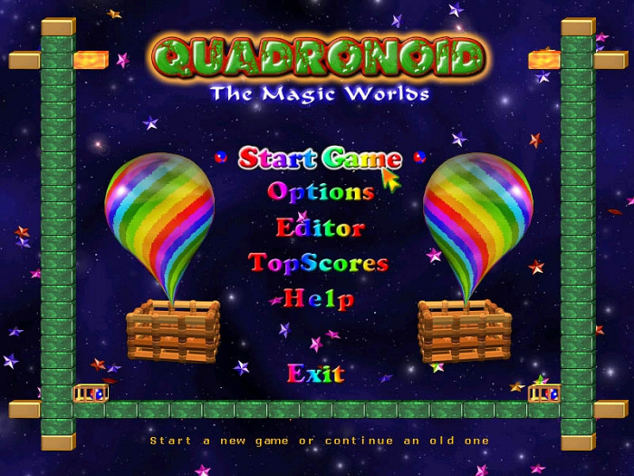 Скриншот из игры QuadroNoid: The Magic Worlds
