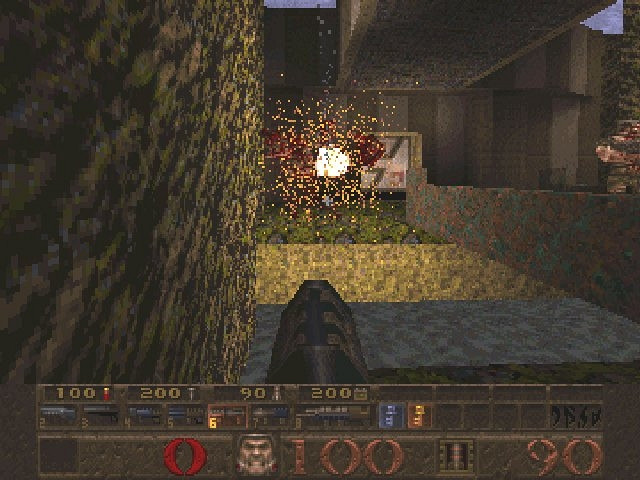 Скриншот из игры Quake