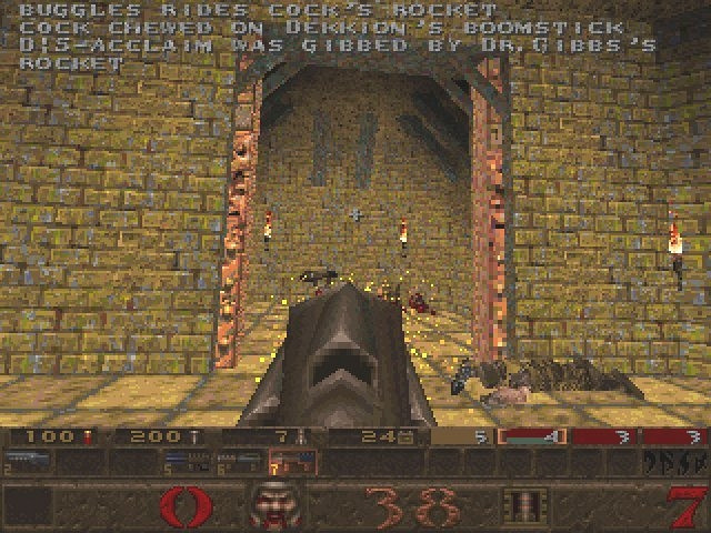 Скриншот из игры Quake