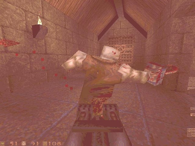 Скриншот из игры Quake