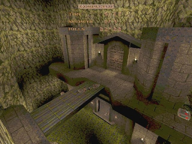 Скриншот из игры Quake