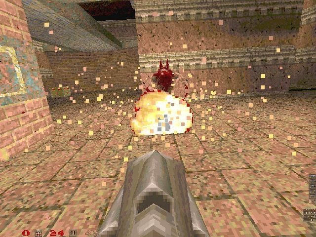 Скриншот из игры Quake