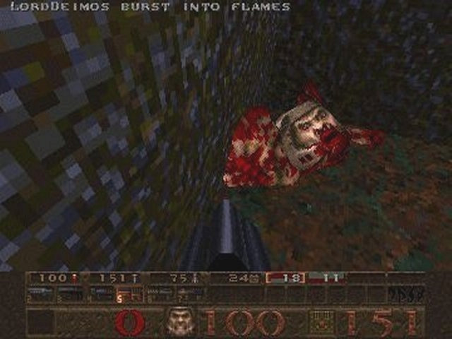 Скриншот из игры Quake