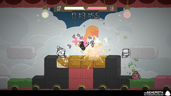 Скриншот из игры BattleBlock Theater