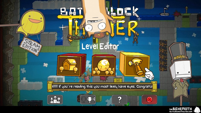 Скриншот из игры BattleBlock Theater