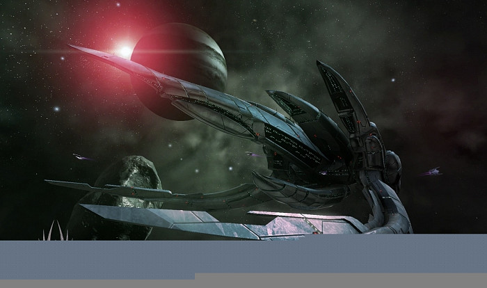 Скриншот из игры Battlestar Galactica Online