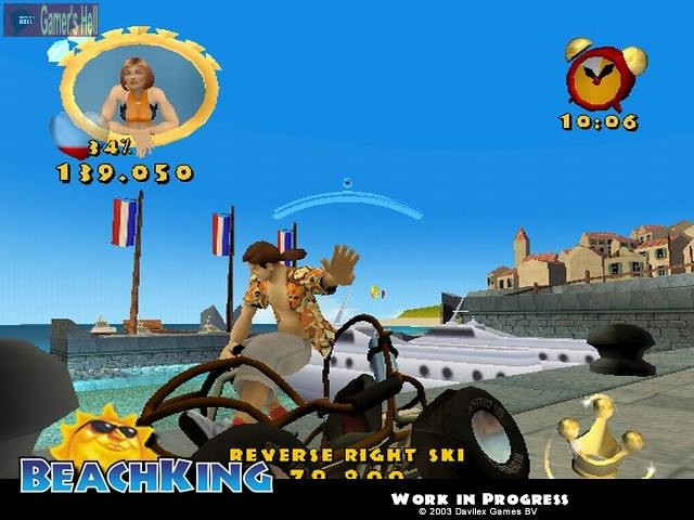 Скриншот из игры Beach King Stunt Racer