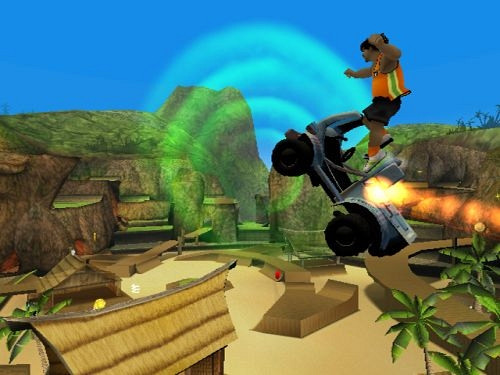 Скриншот из игры Beach King Stunt Racer