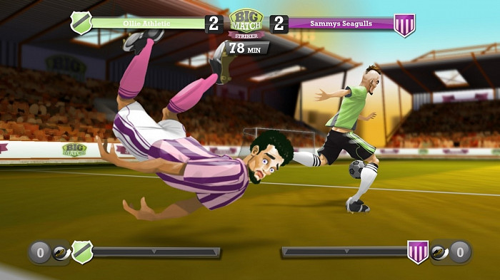 Скриншот из игры Big Match Striker