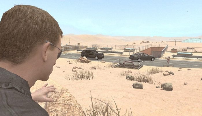 Скриншот из игры Quantum of Solace: The Game