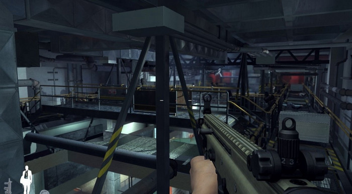 Скриншот из игры Quantum of Solace: The Game