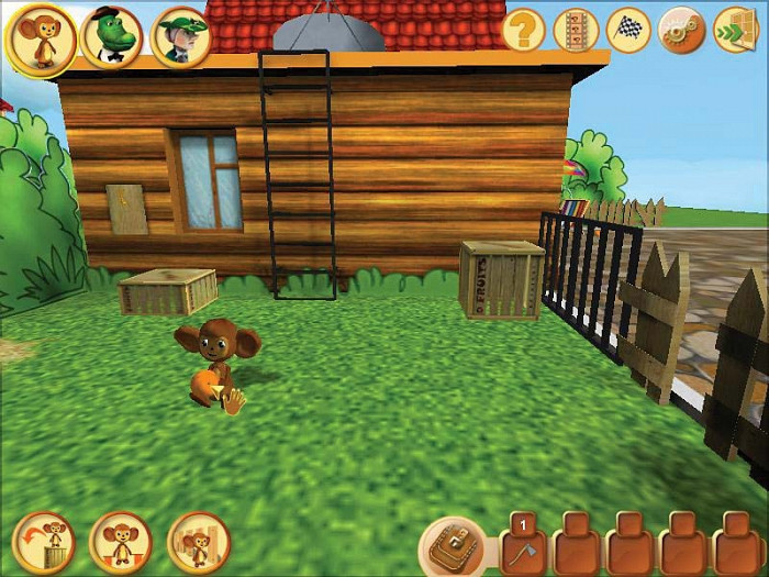 Скриншот из игры Чебурашка. Ушастые истории