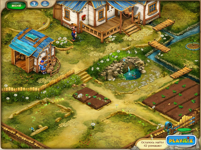 Скриншот из игры Лето в деревне