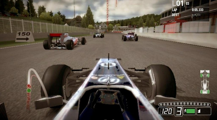 Скриншот из игры F1 2011