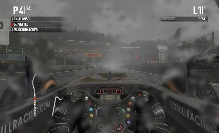 Скриншот из игры F1 2011