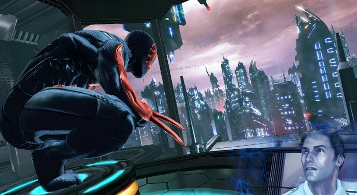 Скриншот из игры Spider-Man: Edge of Time