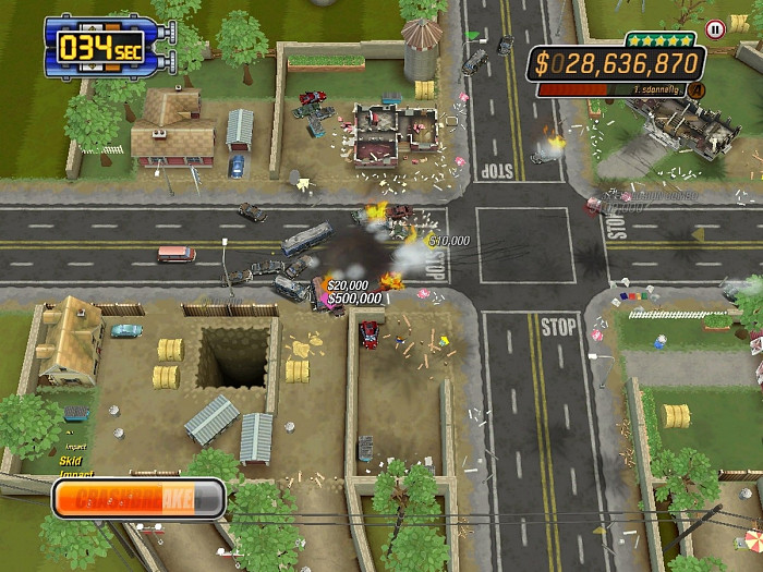 Скриншот из игры Burnout Crash