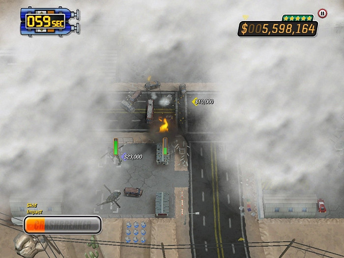 Скриншот из игры Burnout Crash