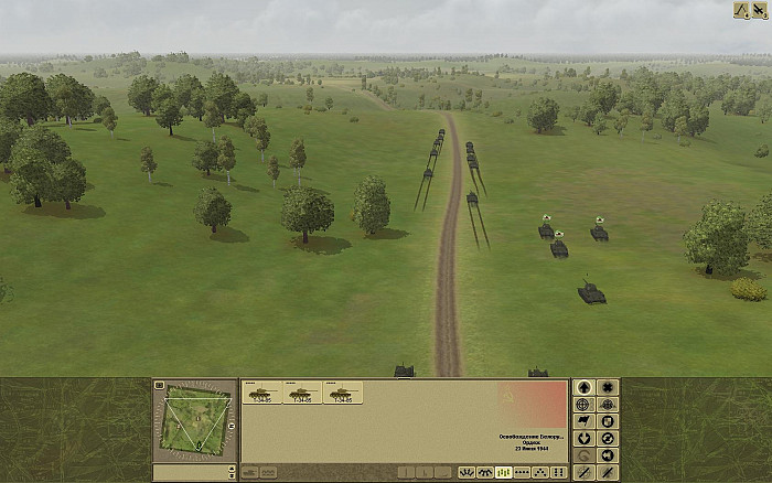 Скриншот из игры Вторая мировая. Освобождение Белоруссии