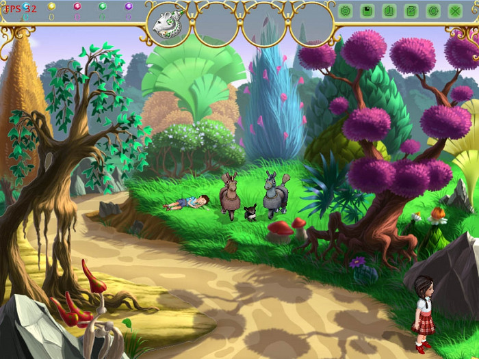 Скриншот из игры Волшебник Изумрудного города: Огненный бог Марранов