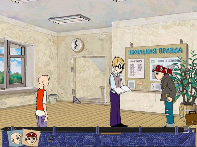 Скриншот из игры Вовочка и Петечка