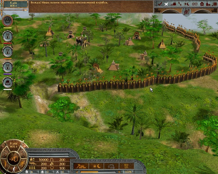 Скриншот из игры Викинги